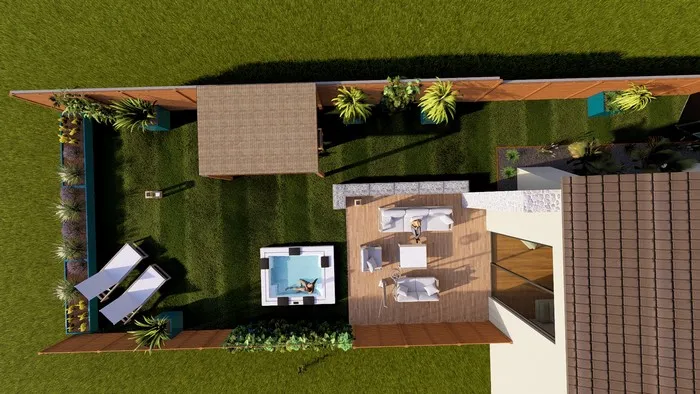 Étude de projet en 3D, Annecy, TERR'PAYSAGE